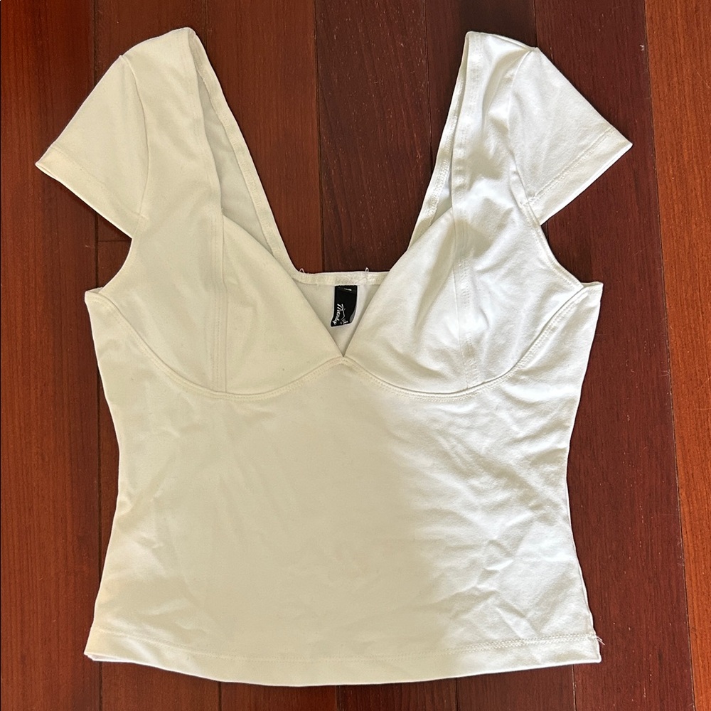 White going out top